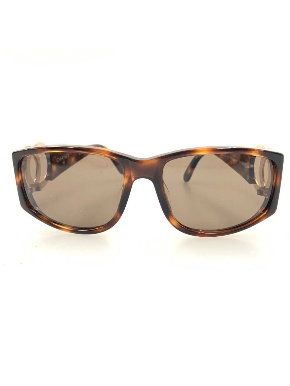 Chanel Coco Mark Sunglasses Smoke Brown 02461 91235 - Picture 2 of 8